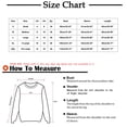 thumbnail image 3 of Lilgiuy Womens Shirts Christmas V-Neck Print Long Sleeve Tops Printed Regular Blouse for Women Trendy Going Out, 3 of 5