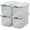 66-Quart, variant on CENTREX CX Cleared Away 19-Quart Medium-Strength Clear Storage Container & Latching Lid, 4 Pack, (10.2”H x 17.1”W x 11.7”D) Stackable, Transparent Storage and Organization Tote, Plastic Bin