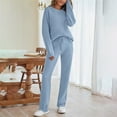 thumbnail image 2 of Womens Autumn And Winter Fashion Casual Home Loose Thickened Long Sleeve Warm Set, 2 of 2