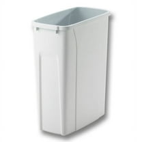 Knape & Vogt Replacement Bin, 16" Height, 14-1/4" Width, 7-1/4" Depth White