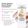 thumbnail image 5 of Almay Ageless Smart Shade Liquid Foundation Makeup, Hypoallergenic, 100 Light, 1 fl oz, 5 of 11