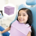 thumbnail image 3 of BRIGHTFUFU 1 bolsa de papel desechable Oral, equipo Dental, bufanda de papel Oral, toalla para uso en clínica de dentista (púrpura, alrededor de 115-120 Uds.), 3 of 7