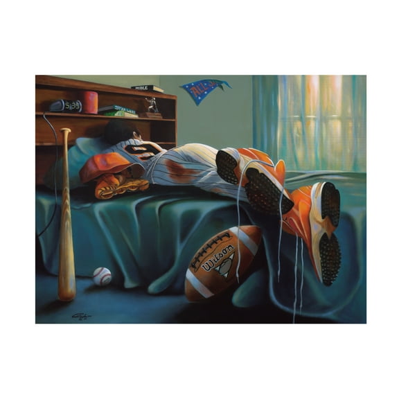 Trademark Fine Art 'Thats My Boy' Canvas Art by Geno Peoples