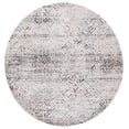 thumbnail image 2 of Safavieh Amalfi Hannan Distressed Area Rug, Cream/Charcoal, 6'7" x 6'7" Round, 2 of 11