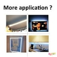 thumbnail image 4 of Cabinet Light  DC 5V Lamp USB Motion LED Backlight TV Kitchen Strip Hand Sweep Waving ON OFF Sensor Diode White Warm Lights 1-5M, 4 of 10