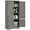 Grey, variant on HOMCOM 48" Kitchen Pantry, Kitchen Storage Cabinet with Shelves, Grey