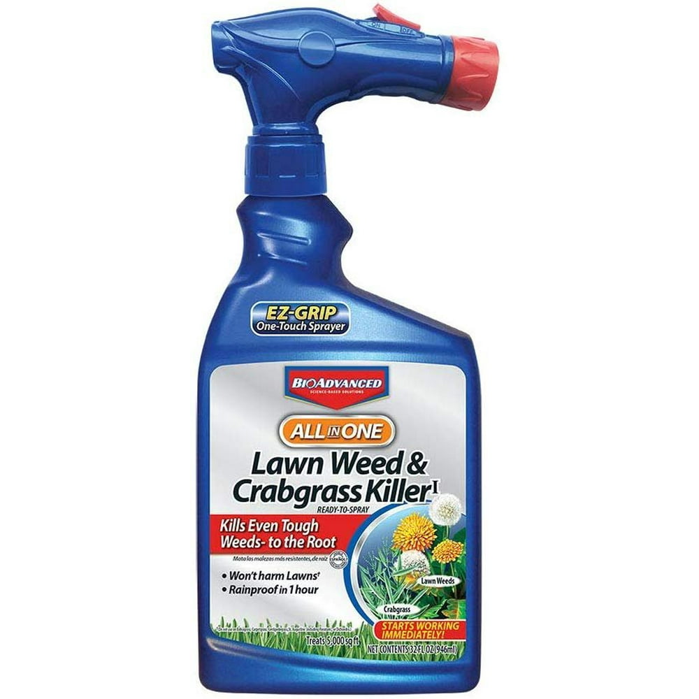 Bayer Advanced All in One Lawn 1.3G Weed & Crabgrass Killer Walmart