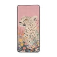 thumbnail image 3 of Bath Towels, Cheetah in Floral Pink Highly Absorbent Towels for Bathroom - Quick Drying Microfiber Bath Sheet Turkish Bath Towel for Bathroom Hotel Sport Yoga SPA Gym, 3 of 8