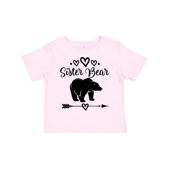 Inktastic Sister Bear Native Arrow Girls Toddler T-Shirt