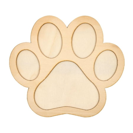 Hello Hobby 7" Wood Shape, Paw