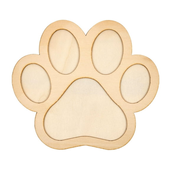 Hello Hobby 7" Wood Shape, Paw