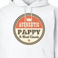 thumbnail image 3 of Inktastic Pappy Real Classic Adult Hoodie Sweatshirt, 3 of 4