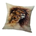 thumbnail image 1 of simhoa Animal Pattern Pillowcase Cushion Cover for Sofa Car Lion 50x50cm, 1 of 8