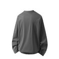 thumbnail image 3 of VJATTWR Men's Big & Tall Long Sleeve T-Shirts, Extended Sizes Cotton Blend Tee, Comfortable Loose Fit Xxxxxl, 3 of 7