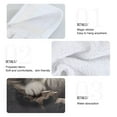 thumbnail image 6 of Cat 2pcs Bathroom Hanging Towels Velcro Soft Hand Towel Absorbent Tie Towels for Kitchen Toilet Tea Bar Washcloth, 6 of 7