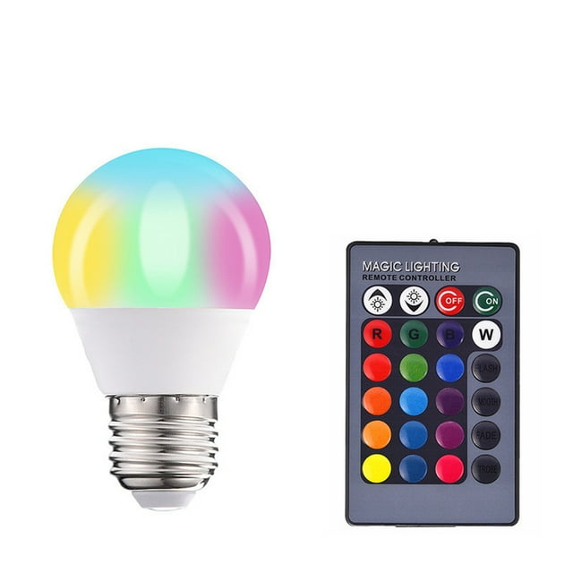 16 colores RGB+Lámpara blanca LED RGBW 3W/5W/10W/15W Luz colorida para el hogar Leyfeng Foco