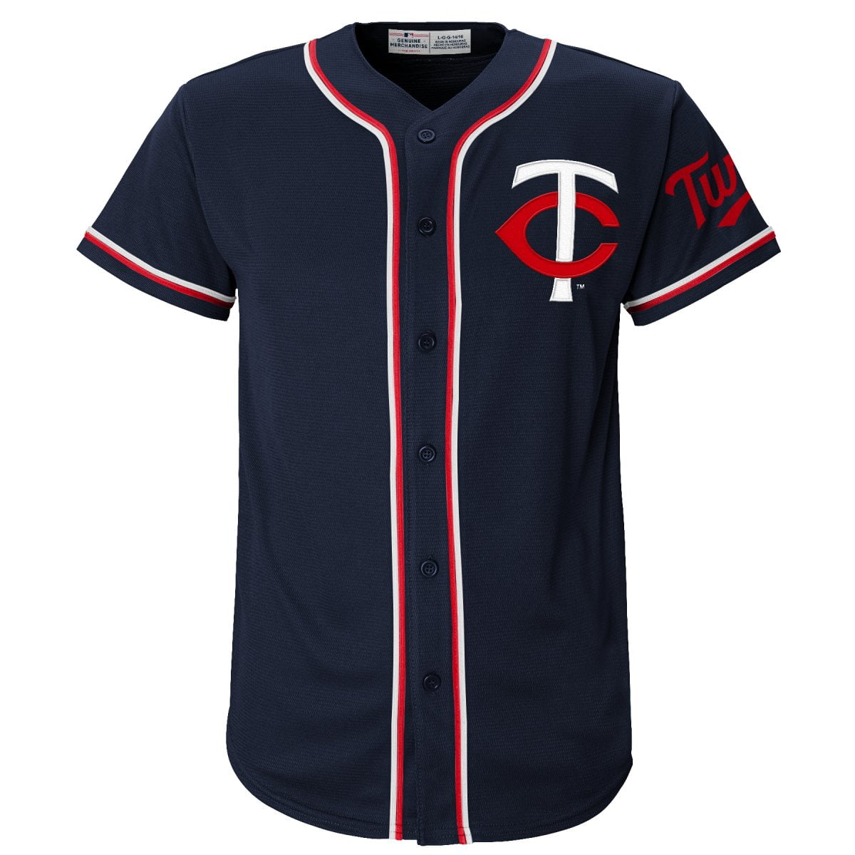 MLB Minnesota Twins Youth Primary Color Synthetic Jersey