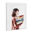 thumbnail image 2 of Stupell Industries Traditional The Book Bearer Girl Canvas Art, 16 x 20, by Svetlana Aleynikova, 2 of 8