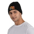 thumbnail image 5 of ZICANCN Knit Beanie Hat-Lion Wild Winter Cap Soft Warm Classic Hats for Men Women Portrait Look Watercolor Vintage Cat, 5 of 8