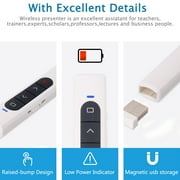 ZIQIAN Volume Control Hyperlink Wireless Presentation Remote