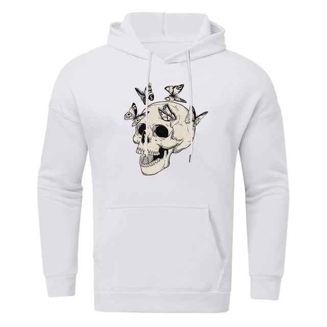 toraway Chandails en Molleton pour Hommes Col Rond Hiver Mode Décontractée Impression 3D Manches Longues Chandail à Capuche Vêtements pour Hommes TG