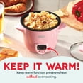 thumbnail image 3 of Dash Rice Cooker, Rosado, Mini, 1, 3 of 5