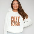 thumbnail image 6 of Cozy Season Block Distressed - Women's Graphic Hoodie, 6 of 8