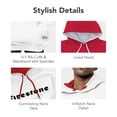 thumbnail image 3 of Firestone Apparel Pullover Hoodie - Fashion Hooded Sweatshirt with Logo Print – Lightweight, Soft Comfort Fleece - Unisex for Men or Women - America’s Tire Since 1900 - Red White (Black Print - 4xl), 3 of 7