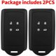 thumbnail image 2 of Accesorio para llave de coche Compatible con Renault Smart Key de 4 botones, funda de silicona suave con punta para llavero, 2 uds., 2 of 5
