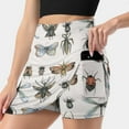 thumbnail image 3 of Entomology Women's skirt With Pocket Vintage Skirt Printing A Line Skirts Summer Clothes Pen Sketch Paper Ink Insects Insect, 3 of 7