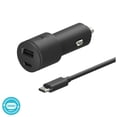 thumbnail image 1 of Cargador Auto MOTOROLA 45W Doble salida USB y C con Cable, 1 of 8