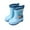 Blue, variant on LYHaoo Girls Rain Boots For Toddlers Kids Dinosaur Pattern Lightweight Comfortable Soft Sole Casual Outdoor Play Shoes Sizes 9 Blue(Little Kid)
