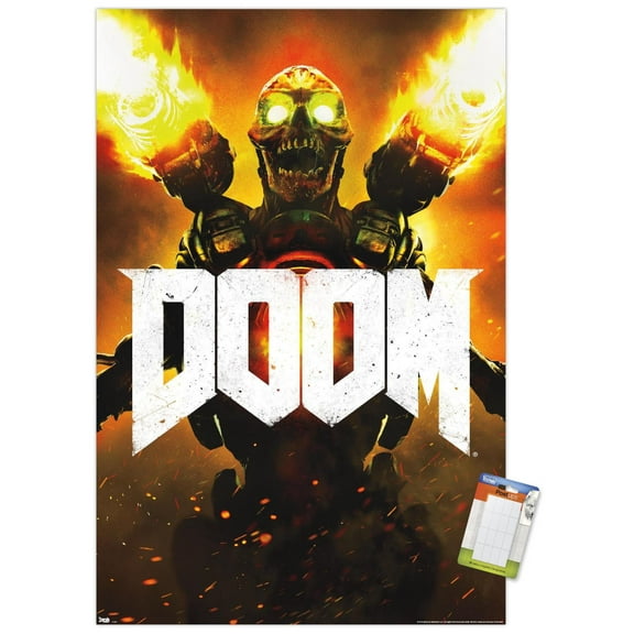 Doom - Revenant Wall Poster, 22.375" x 34"