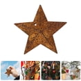 thumbnail image 7 of Dayesque 36 Pcs Rusty Metal Stars Mini Barn Stars Retro Western Family Farmhouse Garden Home Decorative For New Year Decorating Wall Art Decoration Festival Diy Accessory, 7 of 7