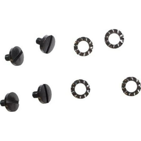 Beretta 92 and 80 Series Screw Kit, 4 Slotted Grip Screws, 4 Washers -