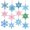 A005- Style E, variant on Christmas Decorations for Home, 20 Pcs 2.5 Inch Round Peppermint Swirl Candy Shaped Hanging Ornaments, Diamond Art Christmas Ornaments, Christmas Tree Ornaments Set, Christmas