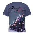thumbnail image 2 of Boys Girls SKZ Stray Korea Ki T-Shirt Crewneck Short Sleeve Tee Shirt Tops for Kids Teens, 2 of 8