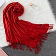 thumbnail image 1 of Fashion Solid Scarf Women Cashmere Soft Winter Warm Scarves Hijab Female Long Headband Shawl Wraps Bandana Foulard 2022 Echarpe, 1 of 5