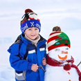 thumbnail image 1 of Sombrero de Navidad para adultos y niños, sombrero de Papá Noel, muñeco de nieve, ciervo, bastón, Año Nuevo, decoraciones para el hogar, adornos de fiesta de navidad, 1 of 4