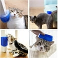 thumbnail image 5 of Peluqueros de esquina de pared para gatos con hierba gatera, cepillo rascador de cara suave, peine de masaje de esquina para gatitos/cachorros de pelo largo y corto, 5 of 5
