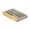 3600 Standard, variant on Edge 3600 Tackle Utility Box Gray And Yellow With Clear Lid Rust-resistant Waterproof Customizable Protection Organization