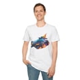 thumbnail image 4 of Car Graphic Unisex Cotto Softstyle Art Design with Hot Wheels Artwork Tee 3, 4 of 11