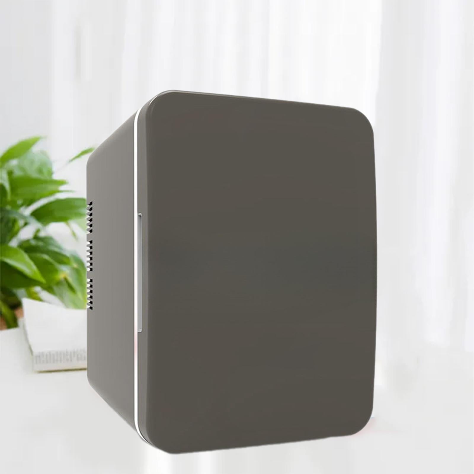 YWMJZEU 4L Mini Fridge Beauty Tool Fridge Compact Refrigerator Portable Drinks Fridge for Bar , gray