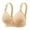 Beige, variant on Women Soft Cup Solid Bra Casual Comfort Bra Floral Design Breathable Soft Cup Support Adjustable Strap Everyday Wear 46 Blue