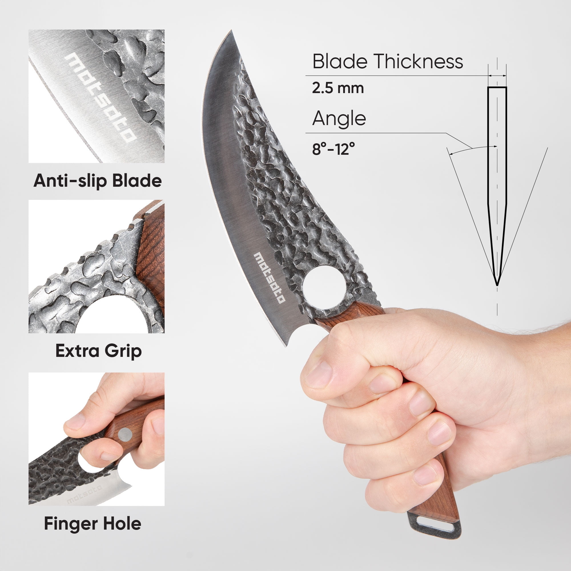 2 pack) Matsato® | Chef Knife for Cutting, Boning & Chopping