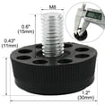 thumbnail image 2 of Patas de nivelación ajustables de tornillo para armario de muebles 30 x M8 x 13 8 piezas, 2 of 7