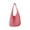 Pink, variant on Xfvqtps Womens Straw Bag Mesh Hollow Out French Pinkycolor Fashion Handheld Seaside Beach Vacation Tote Handbags Beige