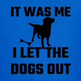 thumbnail image 3 of CafePress - It Was Me I Let The Dogs Out Kids T Shirt - Dark T-Shirt Kids XS-XL, 3 of 4