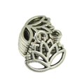 thumbnail image 3 of 50pcs Vintage Lotus Flower Cut Pendant Charms Jewelry Making Accessory Craft, 3 of 5