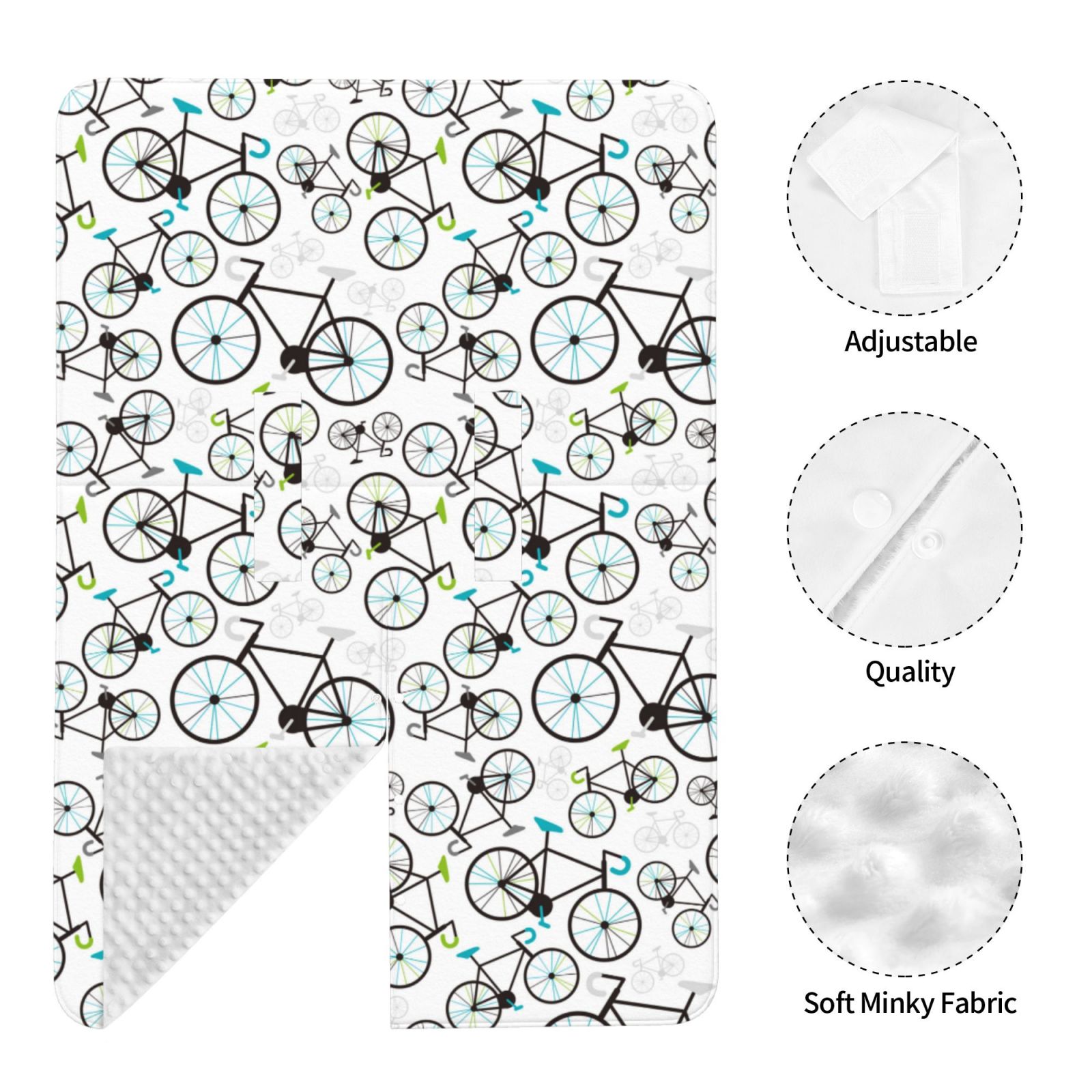 Naloa Bicycle Baby Car Seat Cover, Breathable Baby Carrier Cover, Multiuse Baby Carrier Cover & Nursing Breastfeeding Cover